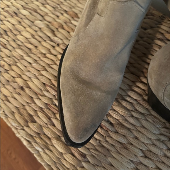 Anthropologie Western Suede Boots 8-8.5 Eu 39 - Picture 8 of 8